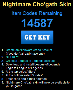 Any free promo codes? - League of Legends.