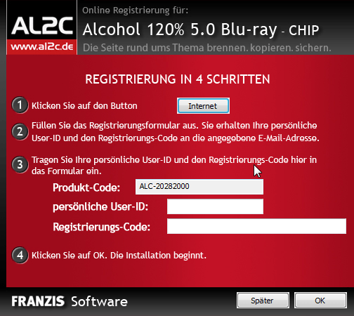 Alcohol 120 Registration Code Keygen