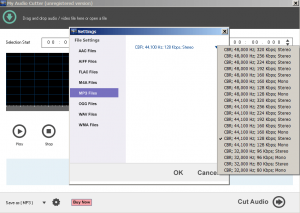 My Audio Cutter Screenshot