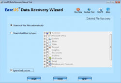 EaseUS Data Recovery Wizard Screenshot