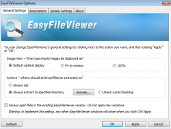 EasyFileViewer Options