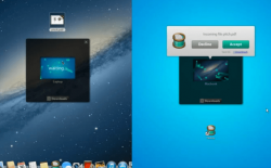 Filedrop Mac and Windows transfer
