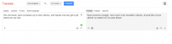 LaMP Google Translate popup