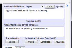 LaMP translate window