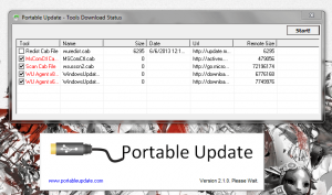 Portable Update install files