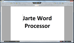 Jarte Word Processor