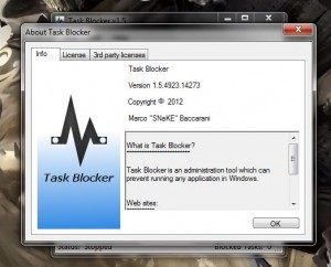 Task Blocker about