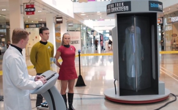 Star Trek teleporter