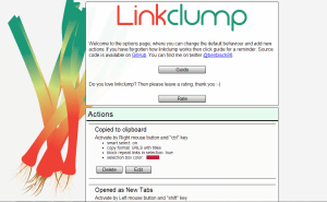 Linkclump for Chrome Extension