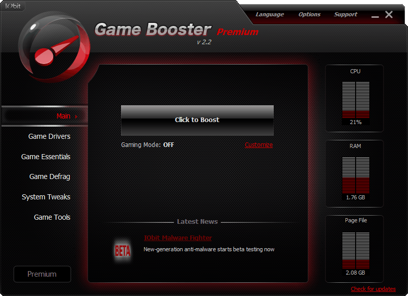 Iobit game booster premium v2.3 serial thumperrg