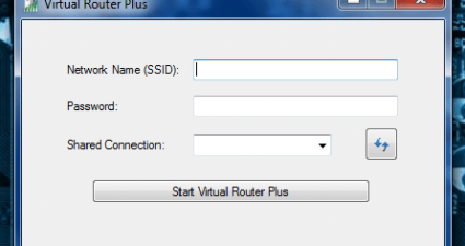 Virtual Router Plus main UI