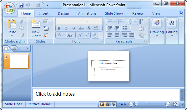 how to add video clip in powerpoint 2007