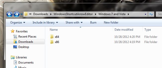 [Windows] Replace or remove the arrow icon on shortcuts with Windows ...
