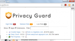 Privacy Guard for Chrome