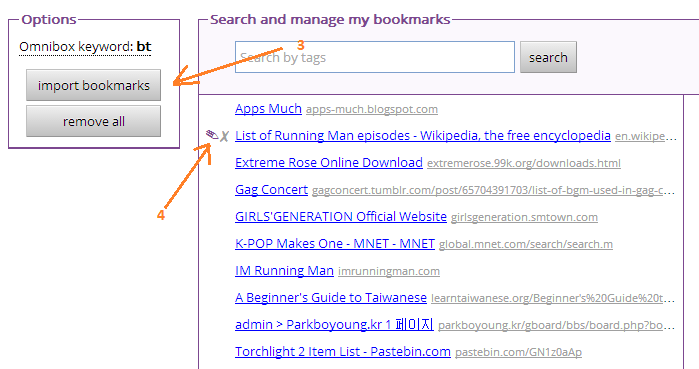Add Tags to Bookmarks Step Three Four