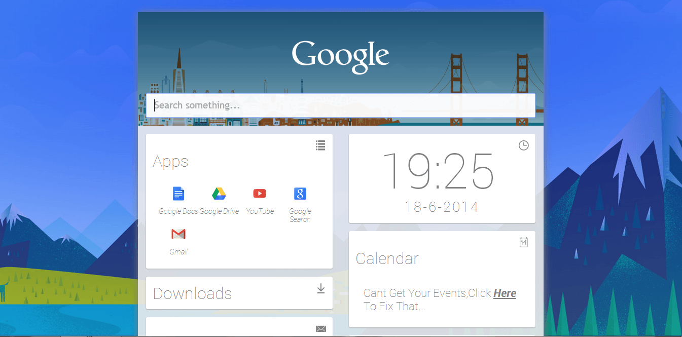 Google Now in Chrome
