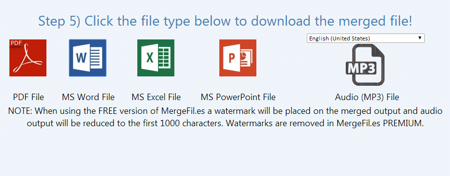 Merge DOC file with PDF