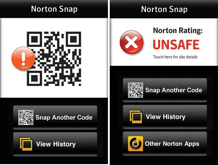 Norton Snap QR Code Scanner