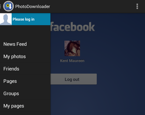 download all fb photos at once b