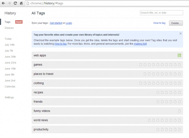 How to search Chrome browsing history by date or tags [Tip] | dotTech