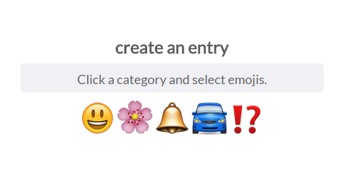 create an emoji phrase
