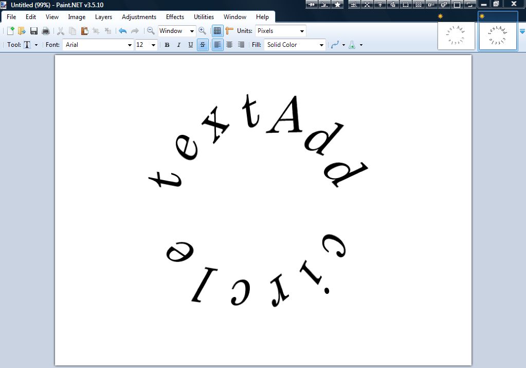 curve text in word 2010 for mac