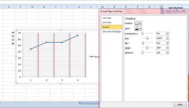 How to add gridlines to Excel graphs [Tip] | dotTech