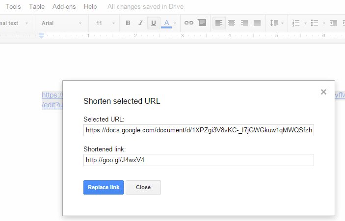  How To Shorten A Link In Google Docs 