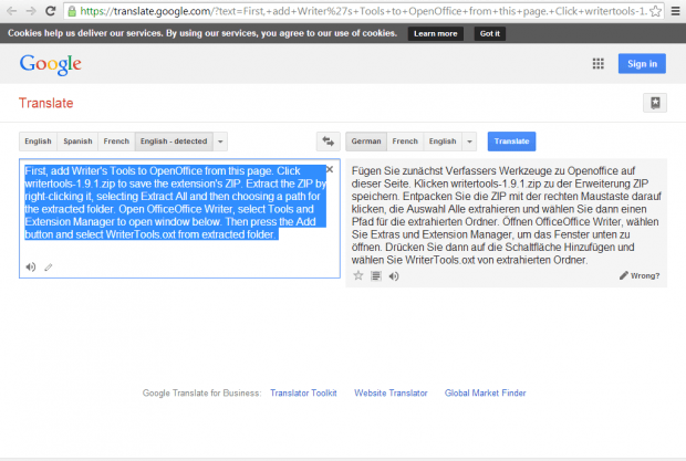 Google translate3