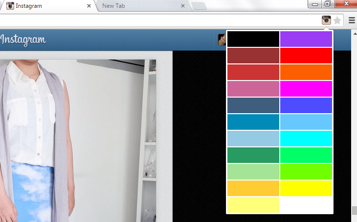 How to change the background color of Instagram in Chrome [Tip] | dotTech