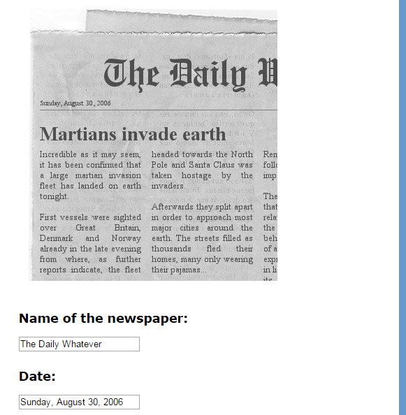 online fake newspaper generator