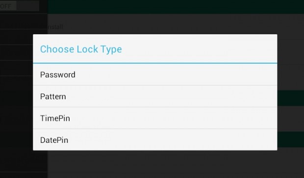 use time or date to lock apps Android