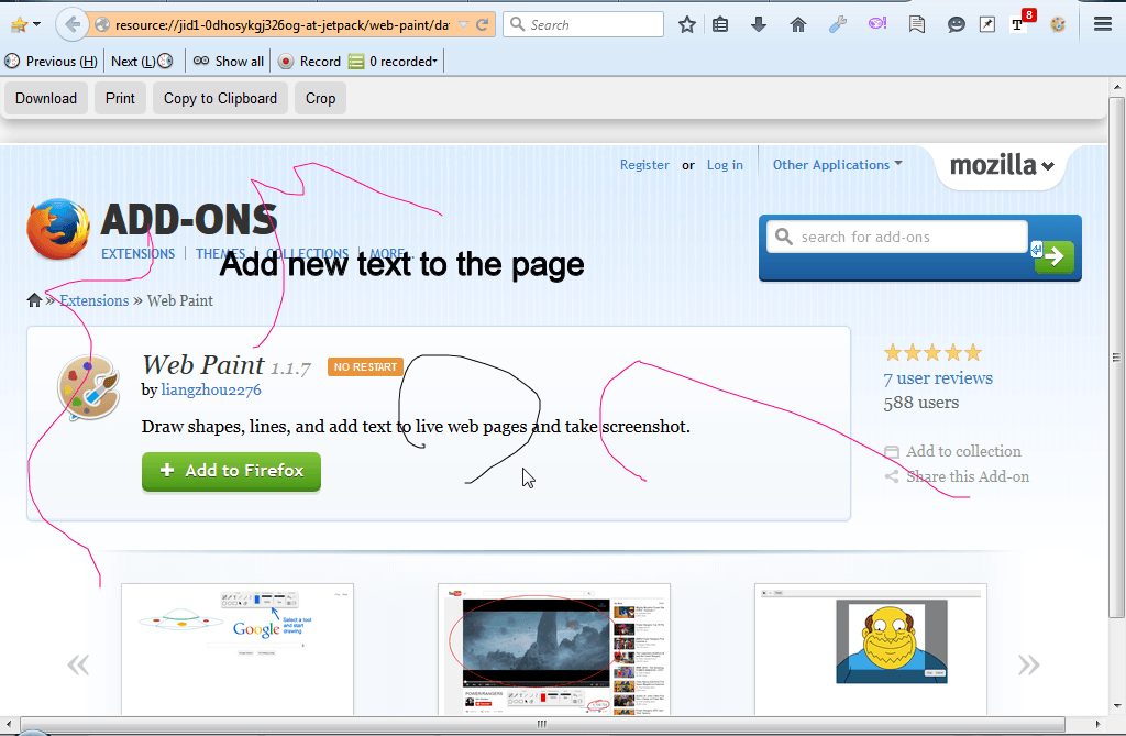 How To Draw Over Website Pages In Firefox Tip Dottech