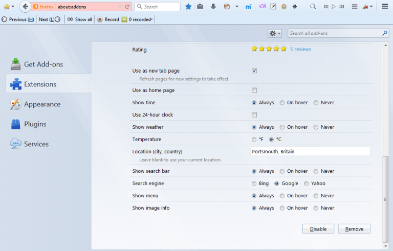 How to automatically load landscape photos in Firefox’s New Tab page ...