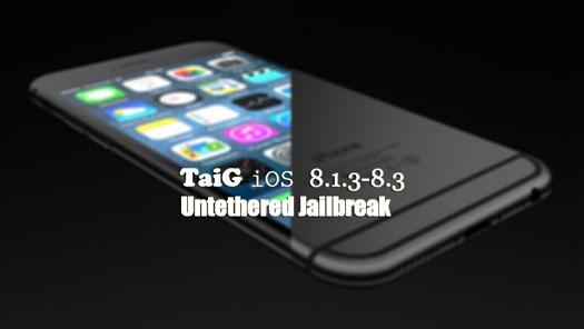 taig jailbreak ios 8.3