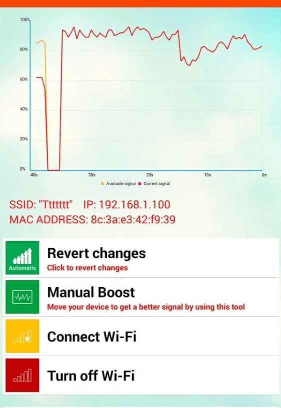WiFi Signal Booster Android