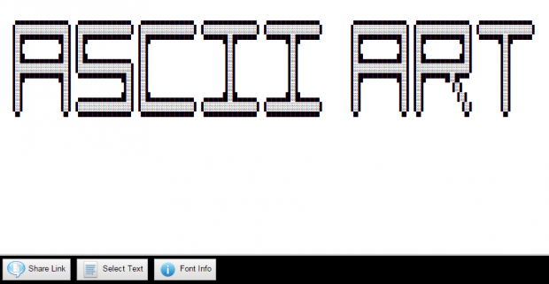 convert text to ASCII art online c