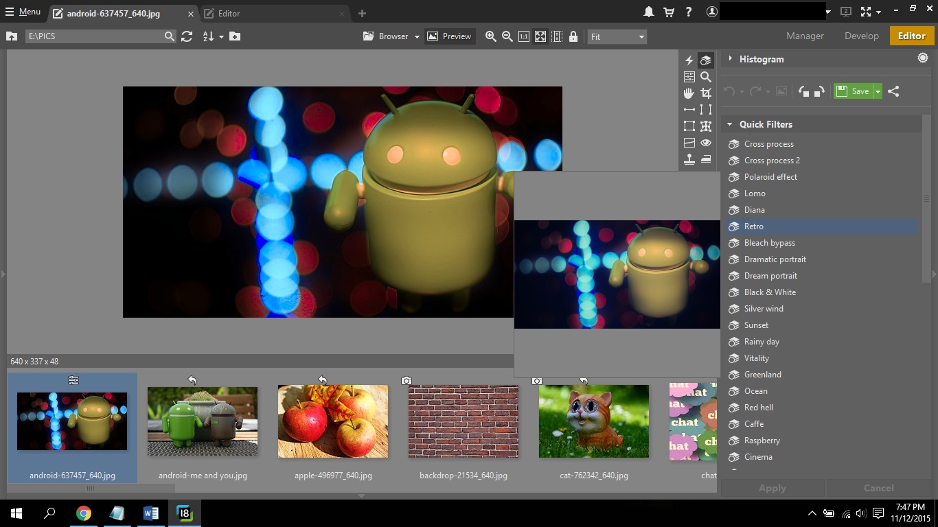 Quickly edit and apply filters to photos with Zoner Photo Studio 18 PRO [Windows] | dotTech