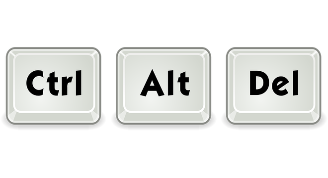 control alt delete equivalent for mac